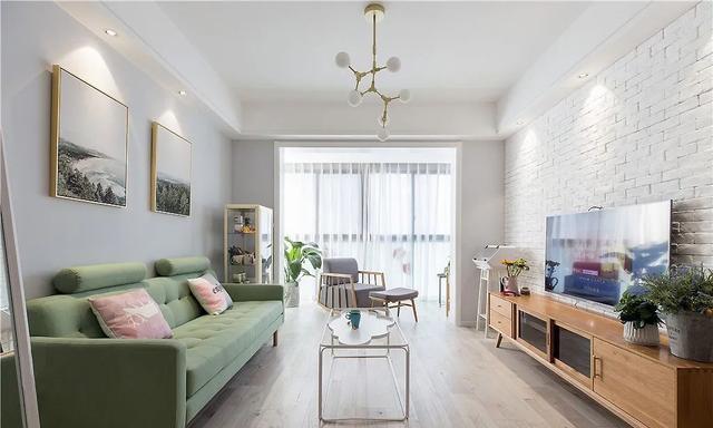 82㎡北歐風(fēng)小戶型環(huán)境清新舒適，效果媲美樣板間