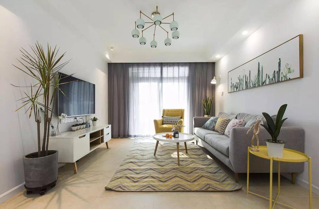 “96㎡的清晰北歐風(fēng)，合理改造+漂亮軟裝，更能體現(xiàn)戶(hù)型的空間感！ 