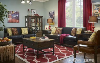 一組漂亮的美式風(fēng)格客餐廳軟裝，看過來！寶億萊軟裝