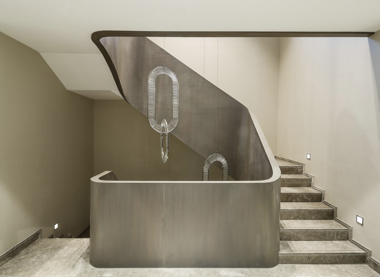 觀承別墅大家樣板房現(xiàn)代軟裝風格-寶億萊軟裝