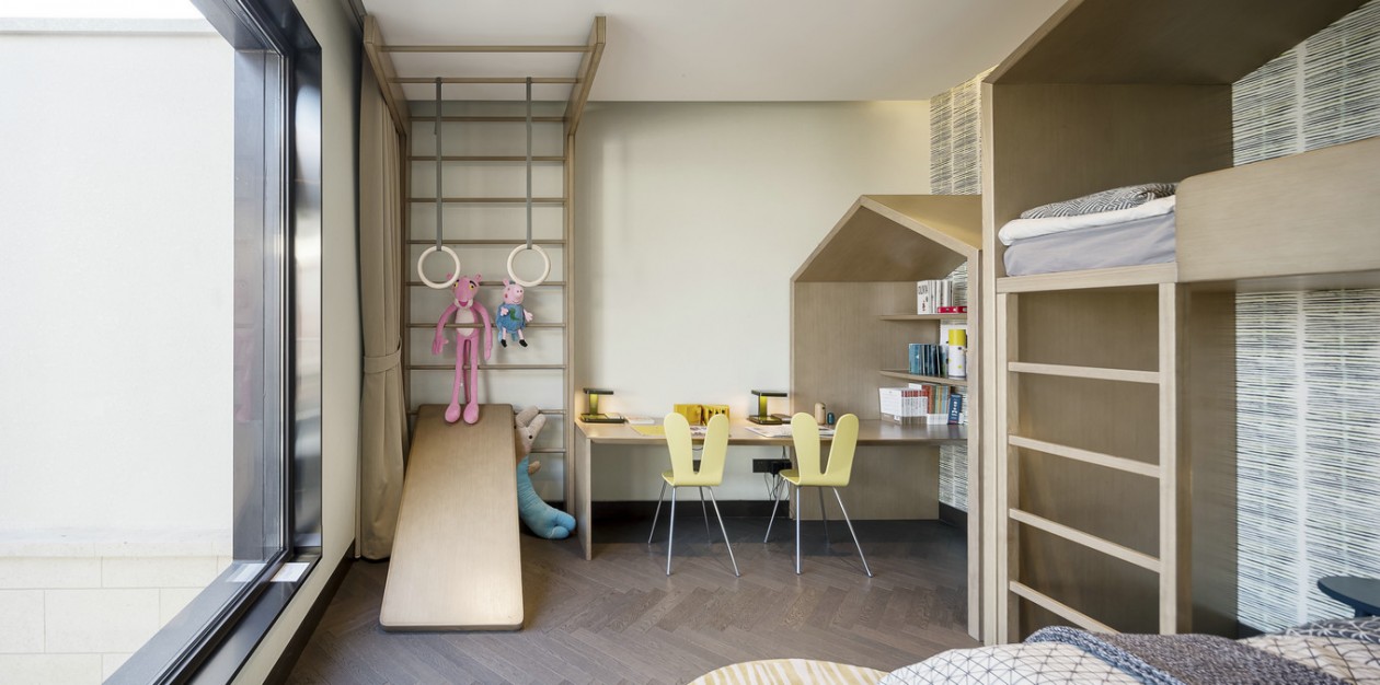 觀承別墅大家樣板房現(xiàn)代軟裝風格-寶億萊軟裝