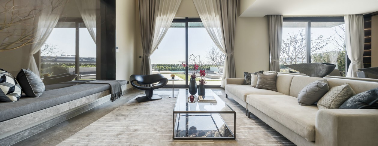 觀承別墅大家樣板房現(xiàn)代軟裝風格-寶億萊軟裝