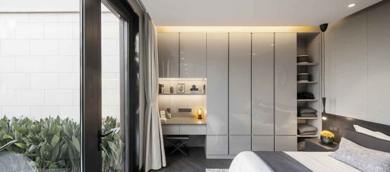 觀承別墅大家樣板房現(xiàn)代軟裝風格-寶億萊軟裝